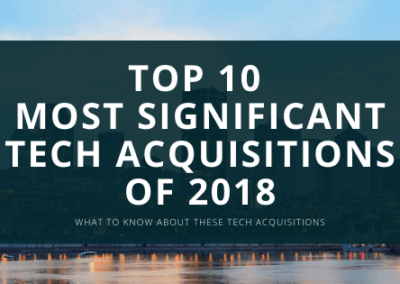 Top 10 Most Significant Tech Acquisitions of 2018